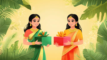 half saree function gifts