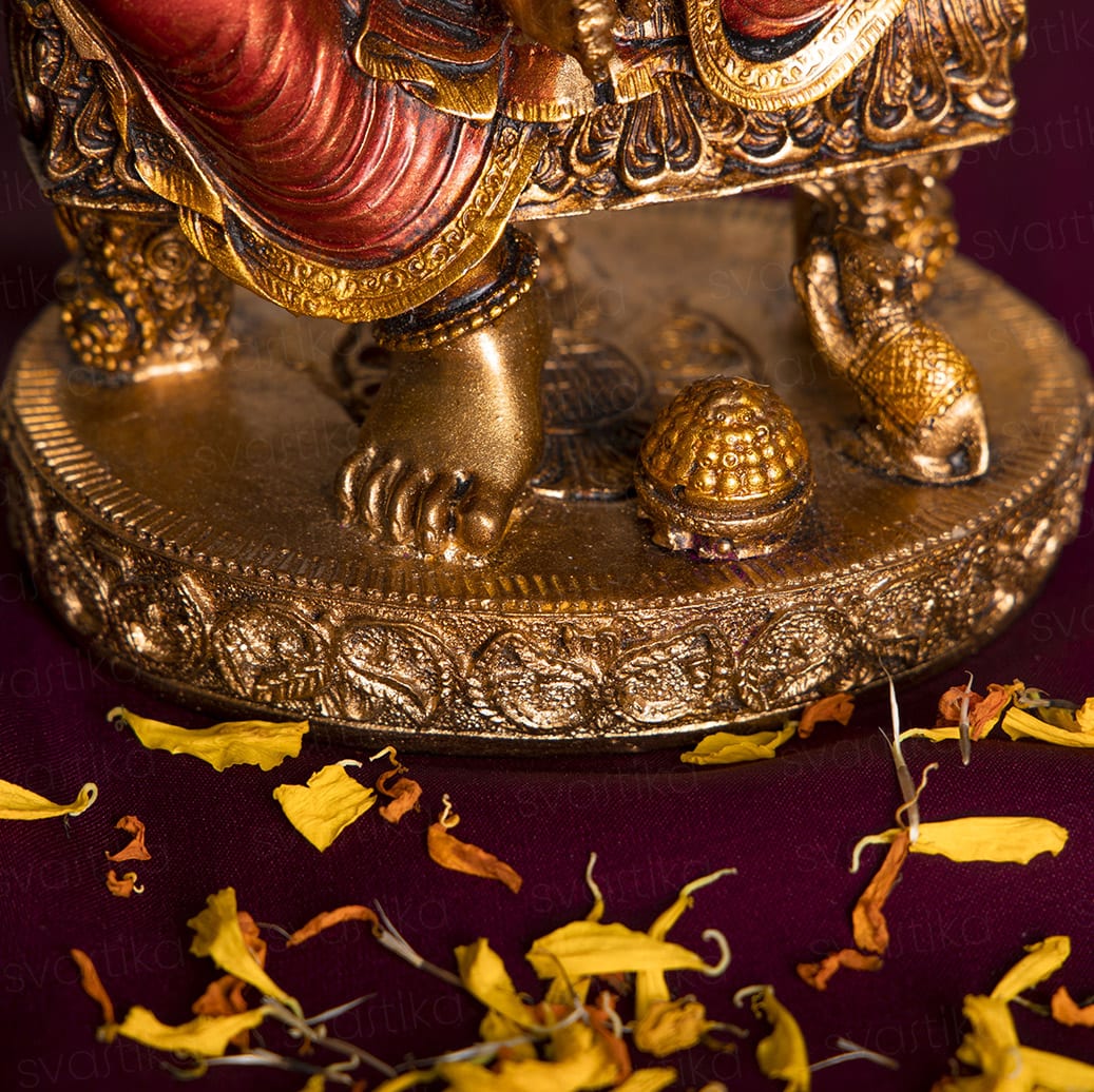 antique ganesha murti 10 inch