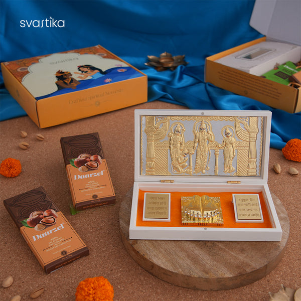 Svastika Ram Darbar Pocket Temple Gift Hamper