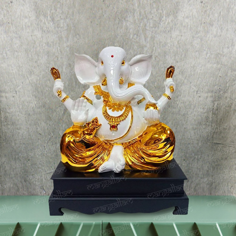 Lord Ganesha Statue for Temple, Ganesha Statue Idol for Home Decor