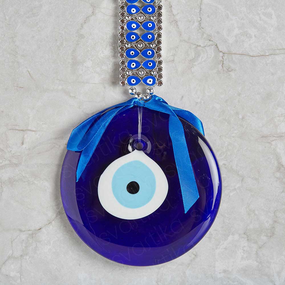 Blue Evil Eye Wall Hanging
