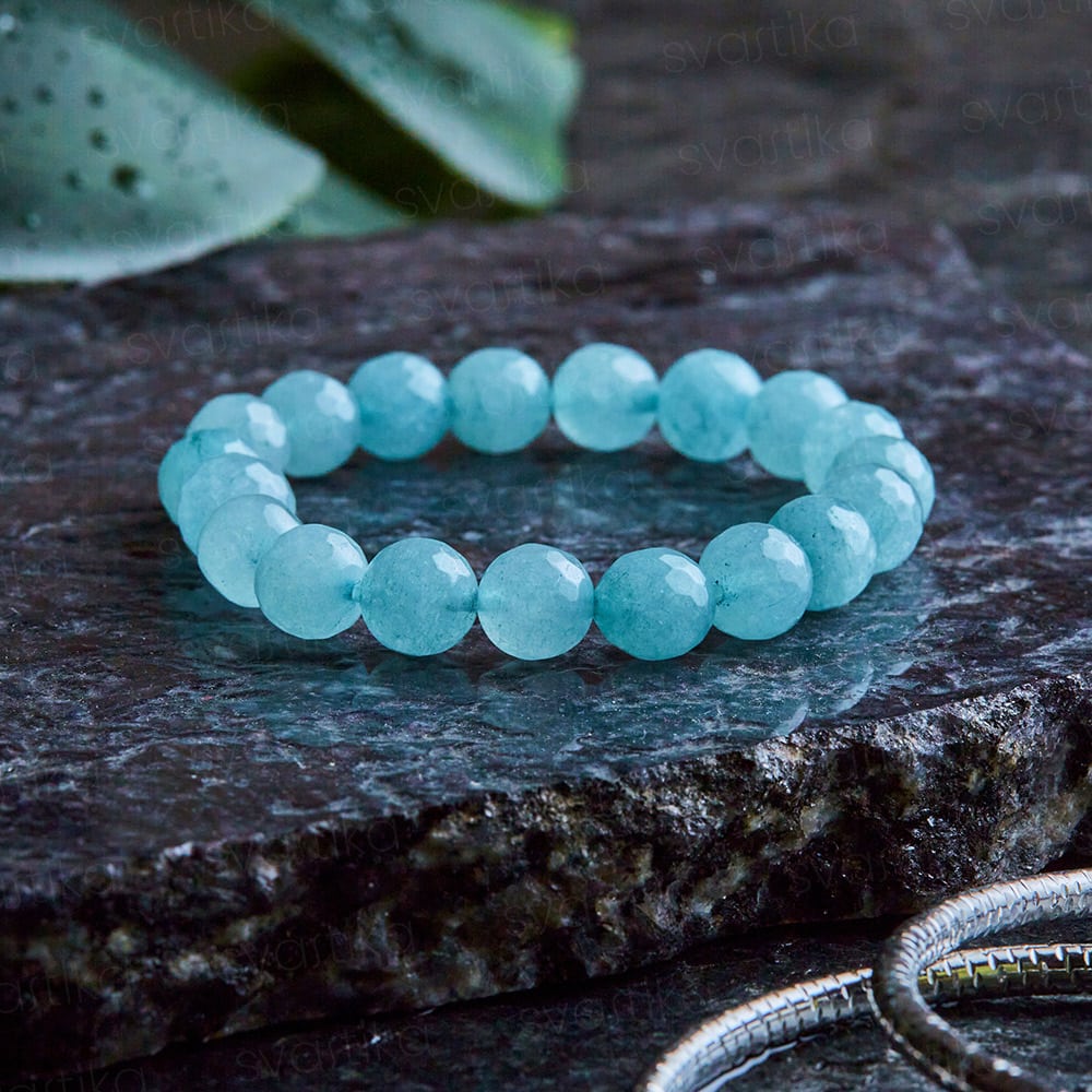 Aquamarine bracelet new arrivals