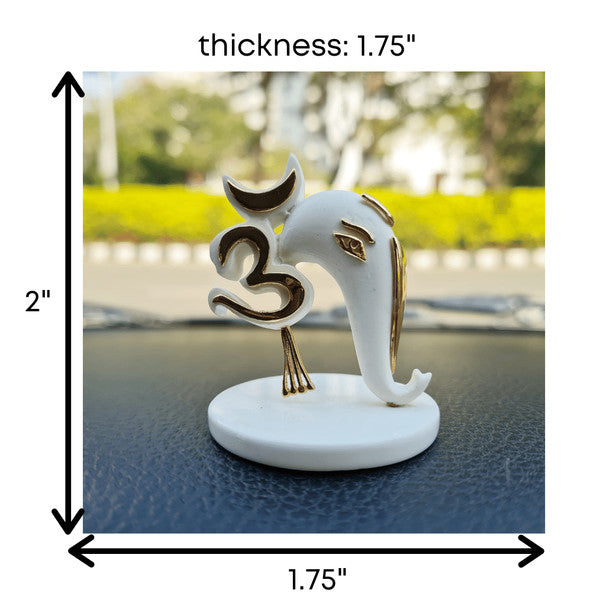Ganesh Om Car Dashboard