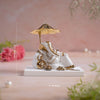 ganesh idol with umbrella for car