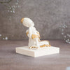 white buddha statue for home decor