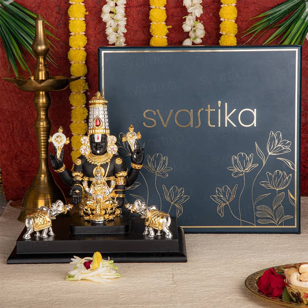 Gajalakshmi murti with balaji