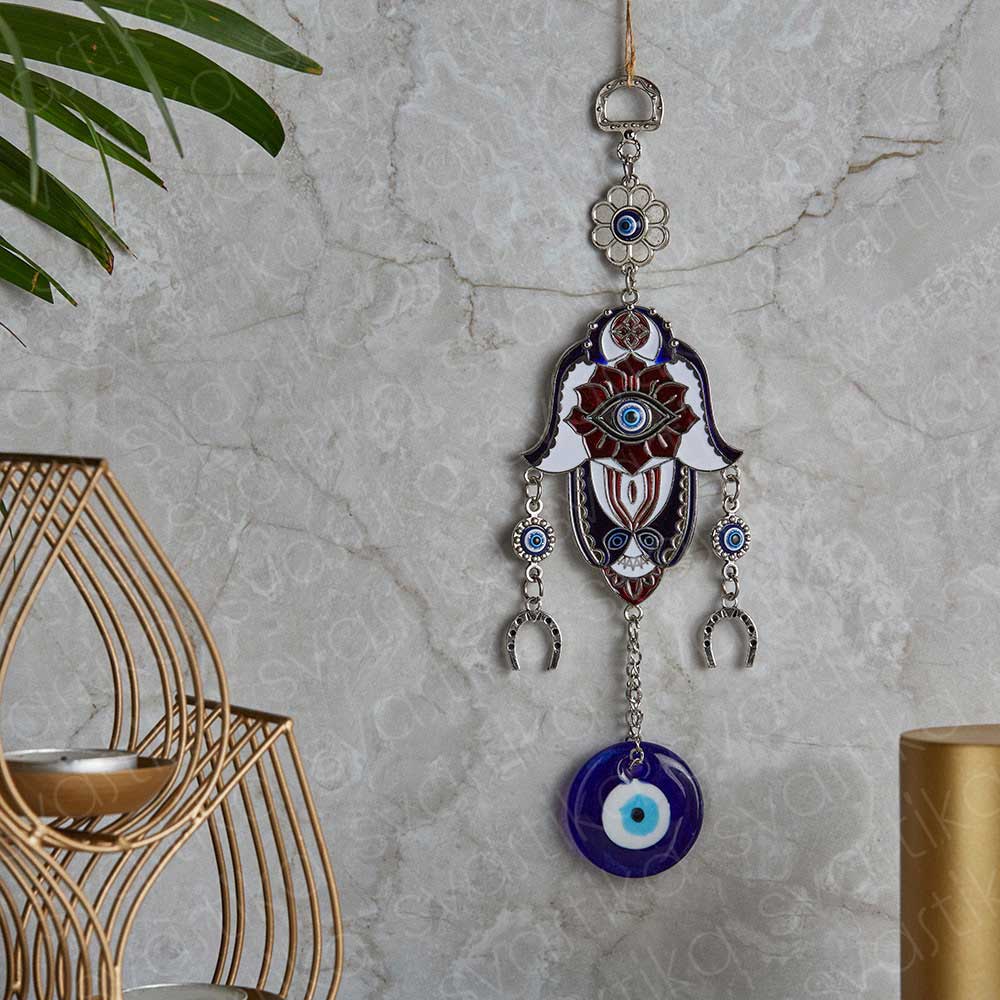 Metal Evil Eye Wall Hanging