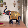 Blue Elephant Statue
