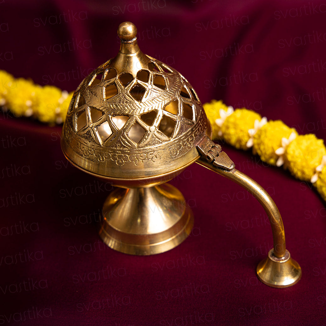 round loban brass burner