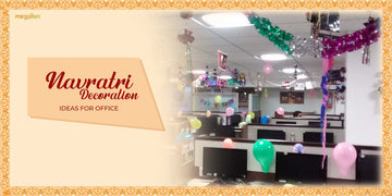 navratri decoration at office