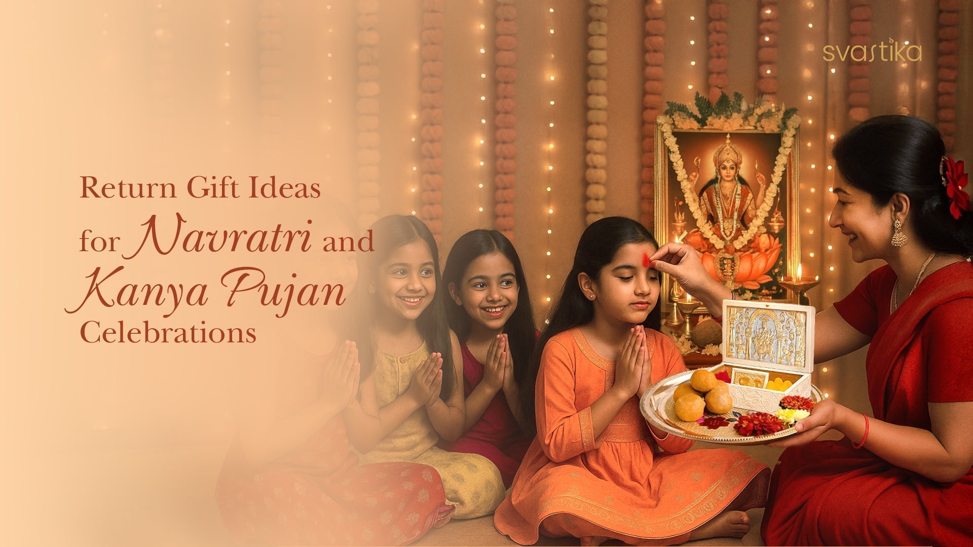 Return gift ideas for Navratri and Kanya Pujan celebrations
