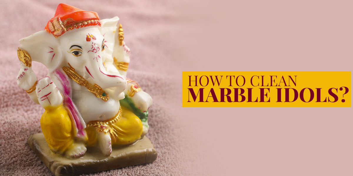 How to clean marble idol