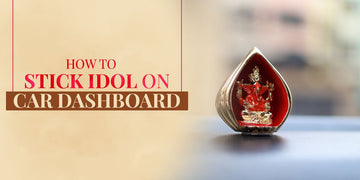 how to stick idol on car dashboard