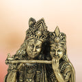 brass radha krishna idol for home mandir