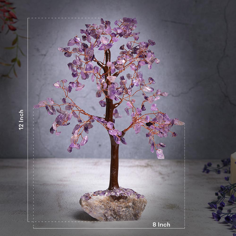 Amethyst Tree of Life For Peace & Calmness