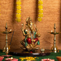 lord ganesh murti for pooja room in antique 