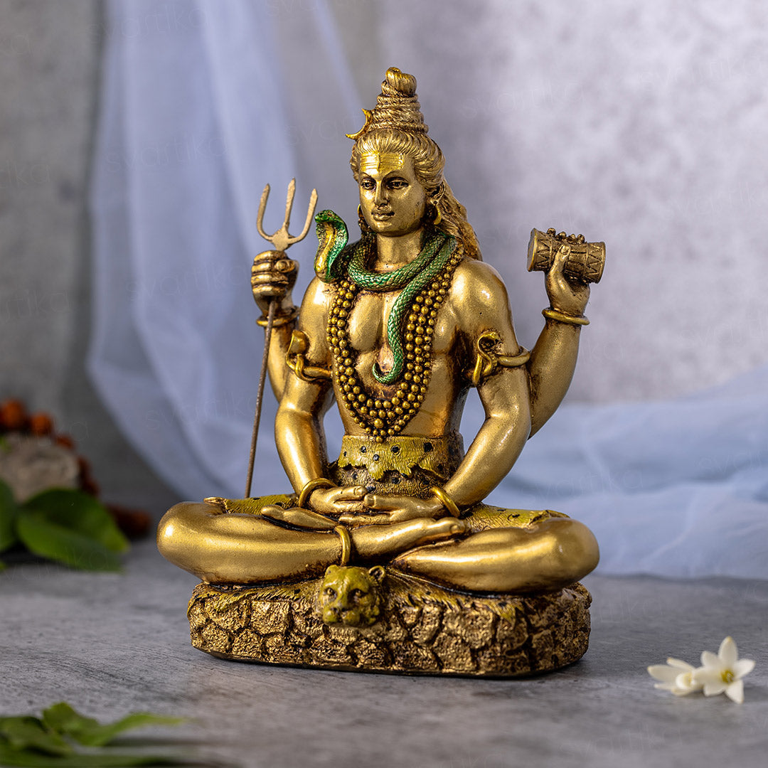 antique shiva statue