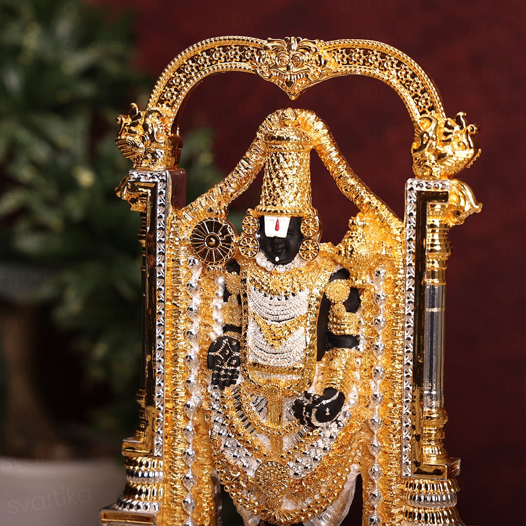 tirupati balaji standing idol for pooja room