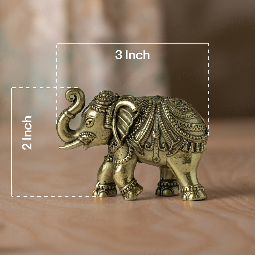 brass elephant