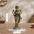 6 inch lakshmi maa standing murti for home