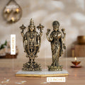 6 inch brass balaji lakshmi murti pair for home