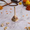 Brass Peacock Meenakari Pooja Thali 