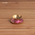 Brass Om Engraved Pooja Thali Set (10 Inch)