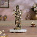 brass vishnu standing idol