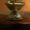 brass ganesh diya 