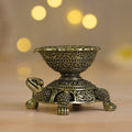 brass diya set