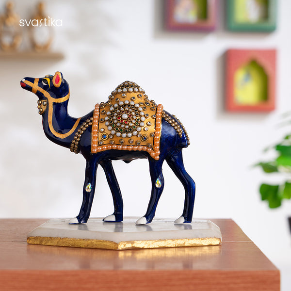 Meenakari Camel Decor idol