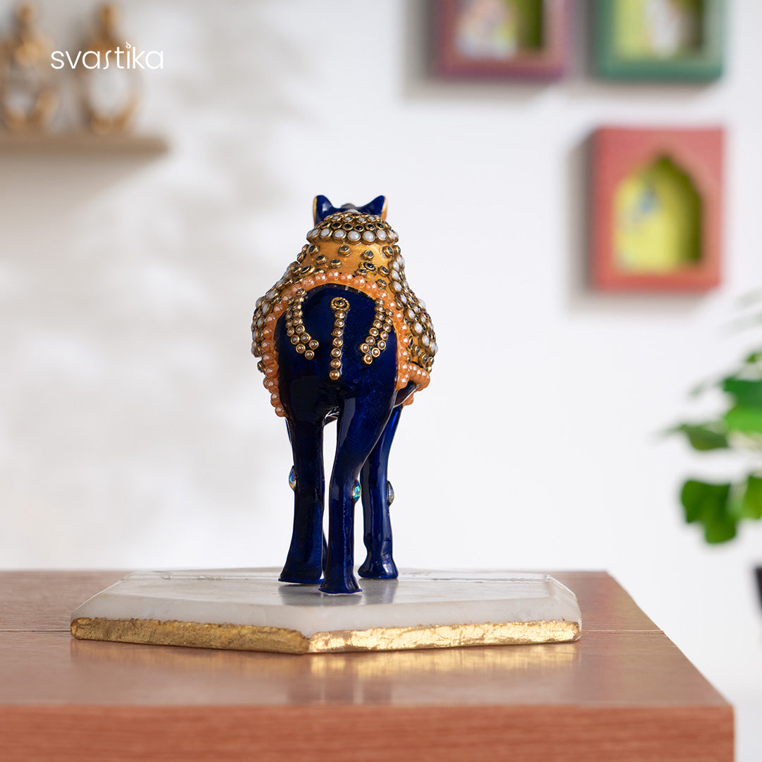Meenakari Camel Decor murti