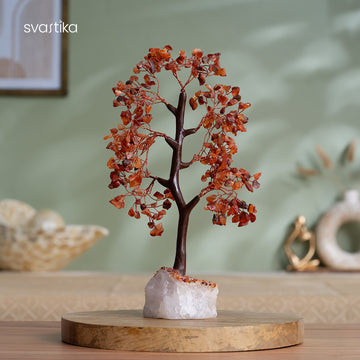 Carnelian Crystal Tree 