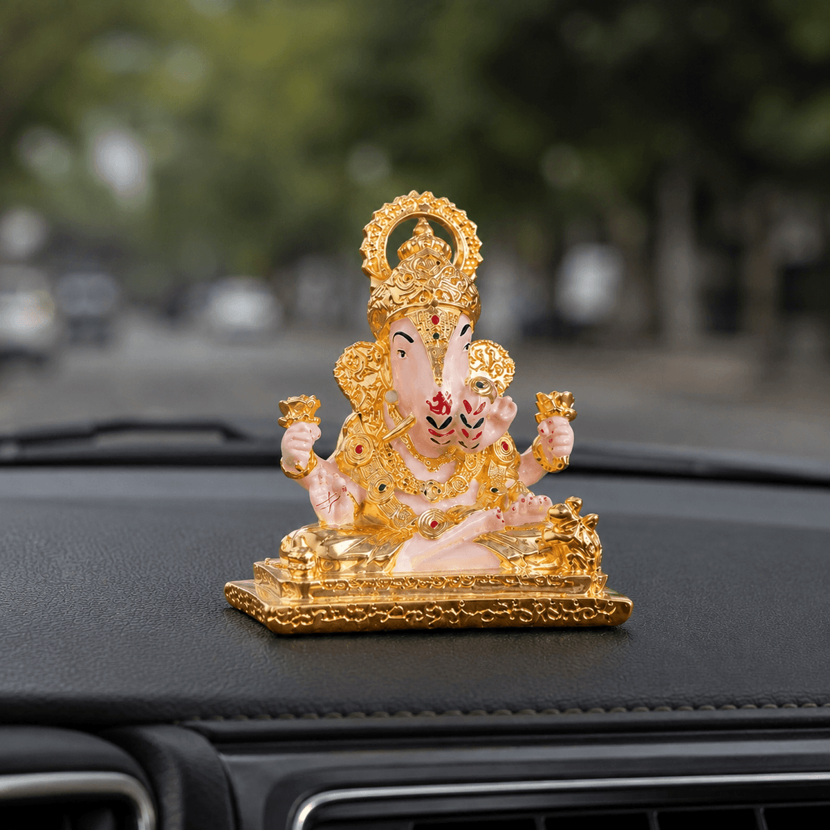 Dagdusheth ganesh for car dashboard