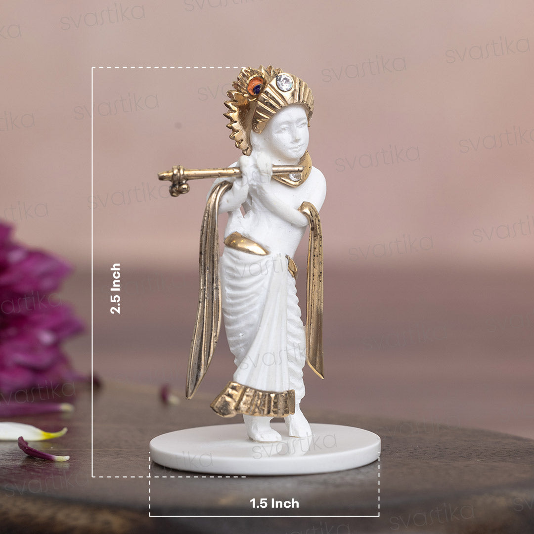 Krishna Flute Idol for Blessed Journeys