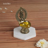 Divine Brass Ganesha Diya 