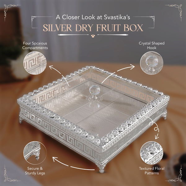 square dry fruit box