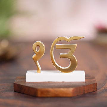 Ek Onkar for Car Dashboard - Gold Plated