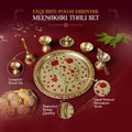 meenakari pooja thali for home