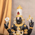 Gajalakshmi with lord tirupati balaji murti