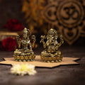 goddess lakshmi and lord ganesha for home mandir 