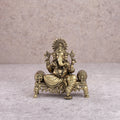 Brass Ganesh Murti Set