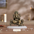 Brass Ganesh Murti Set 