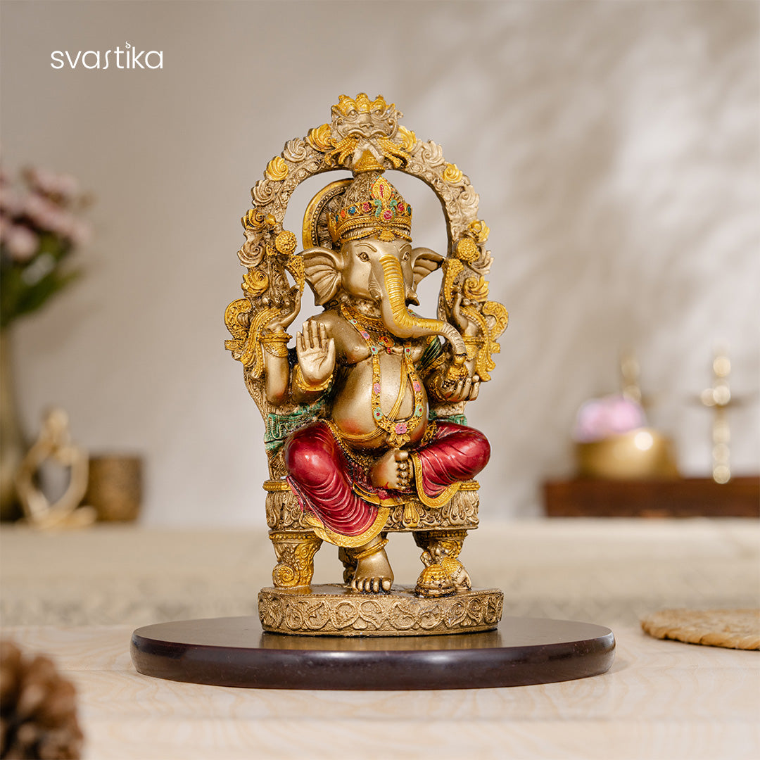 Rustic Ganesha Murti 