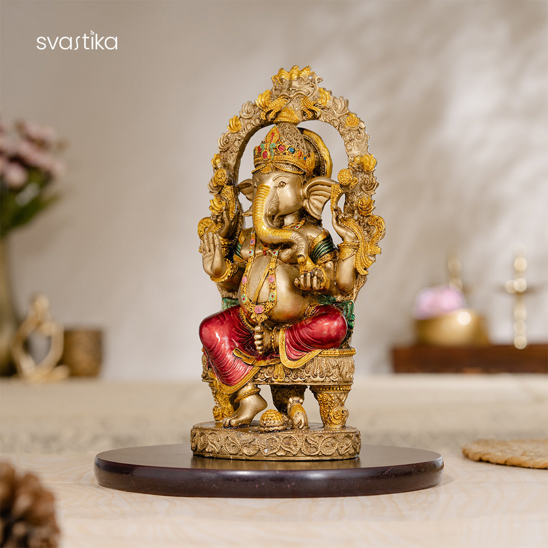 Rustic Ganesha idol