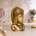 Meditating Lord Hanuman Antique murti