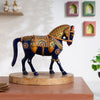 Meenakari Horse Statue 