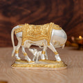 kamdhenu cow with calf idol