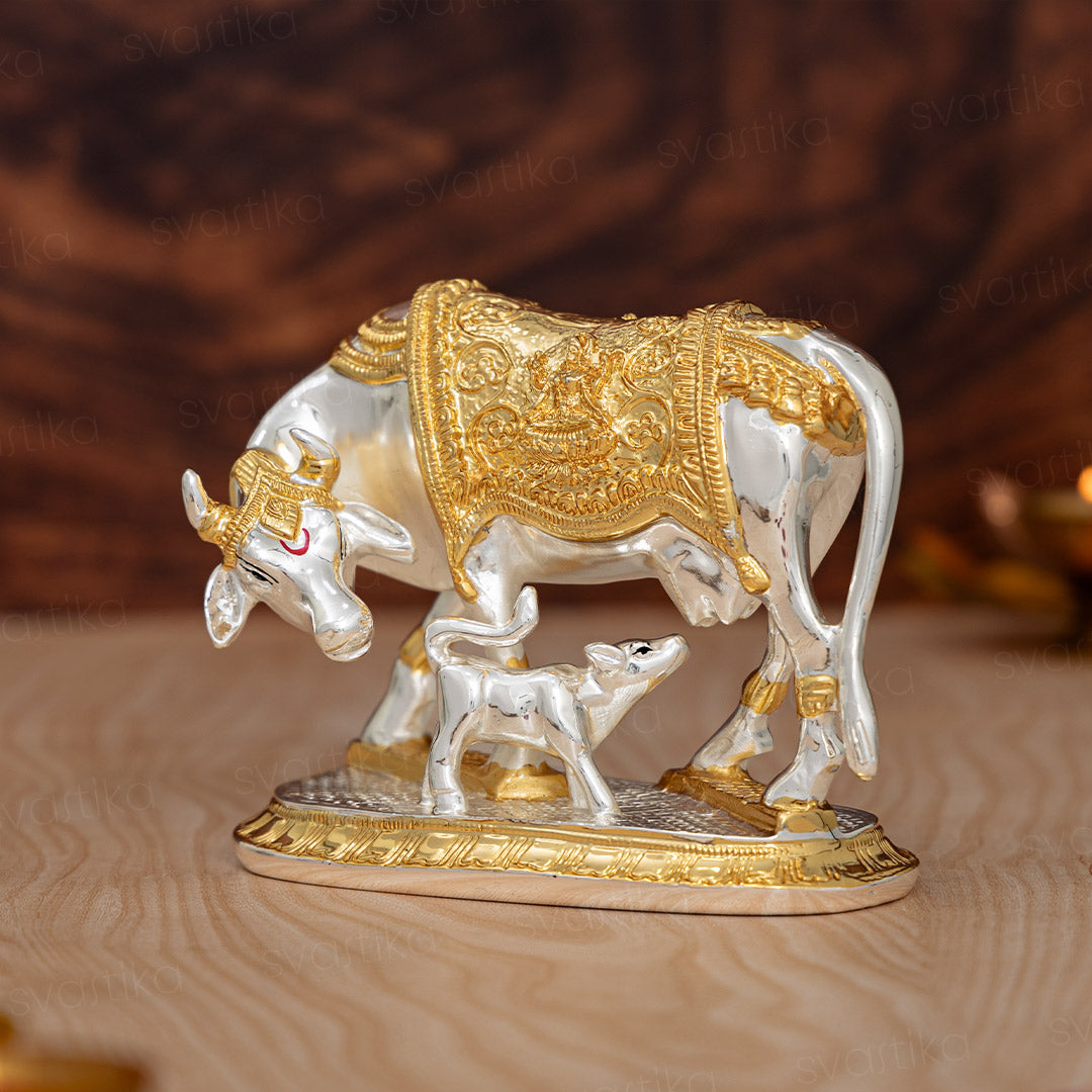 kamdhenu cow idol