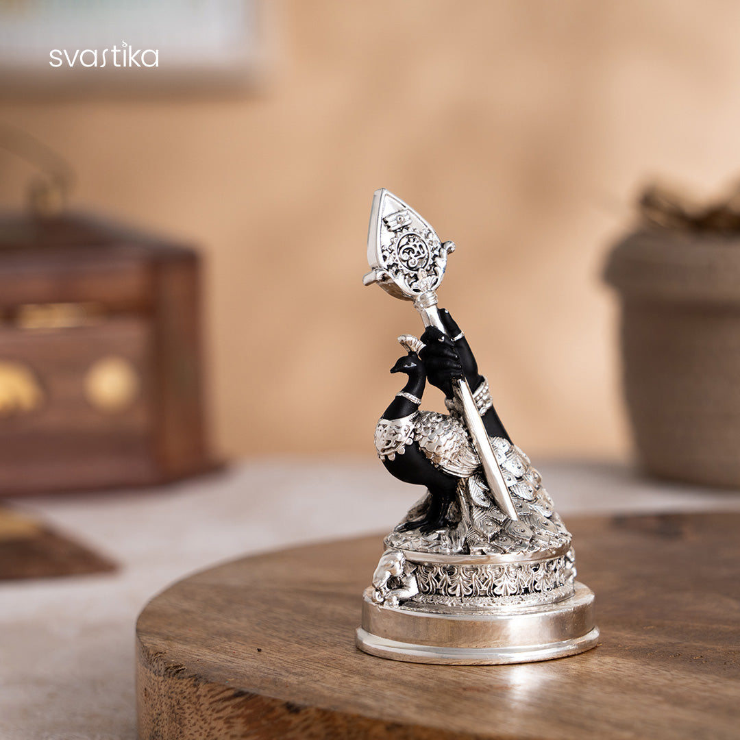 Vel Mayil Murugan Idol (999 Silver Plated)